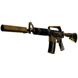 StatTrak™ M4A1-S | Golden Coil (Battle-Scarred)