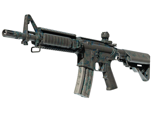 M4A4 | Dark Blossom (Battle-Scarred)