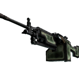 StatTrak™ M249 | Deep Relief (Well-Worn)