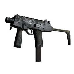 MP9 | Green Plaid (Battle-Scarred)