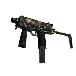 StatTrak™ MP9 | Black Sand (Well-Worn)