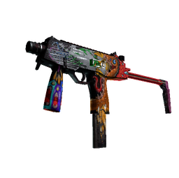 StatTrak™ MP9 | Food Chain (Battle-Scarred)