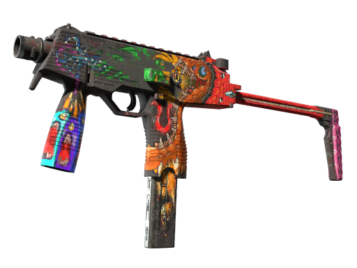 StatTrak™ MP9 | Food Chain (Battle-Scarred)