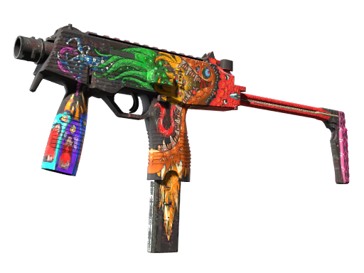 StatTrak™ MP9 | Food Chain (Well-Worn)