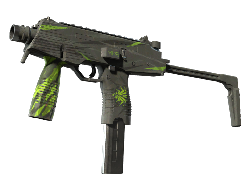 StatTrak™ MP9 | Deadly Poison (Battle-Scarred)