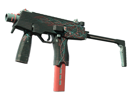 StatTrak™ MP9 | Capillary (Well-Worn)