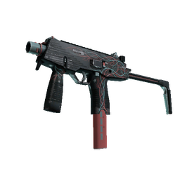 StatTrak™ MP9 | Capillary (Well-Worn)