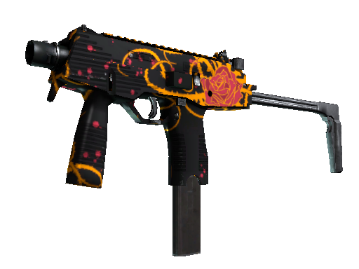 Image for the MP9 | Rose Iron weapon skin in Counter Strike 2