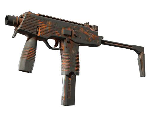 MP9 | Orange Peel (Battle-Scarred)