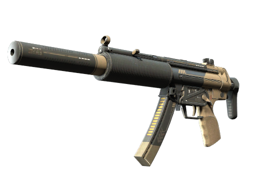 StatTrak™ MP5-SD | Desert Strike (Well-Worn)