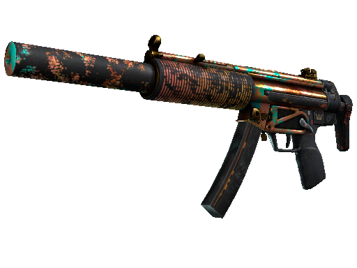 MP5-SD | Oxide Oasis (Battle-Scarred)