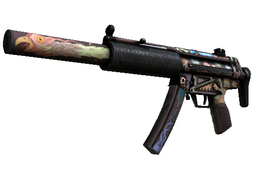 MP5-SD | Necro Jr. (Battle-Scarred)