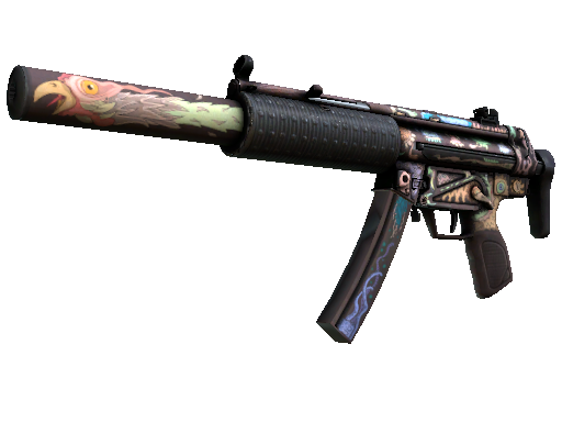 MP5-SD | Necro Jr. (Well-Worn)