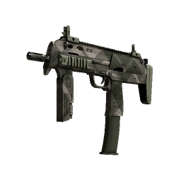 MP7 | Olive Plaid (Minimal Wear)