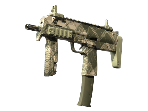 MP7 | Olive Plaid (Minimal Wear)