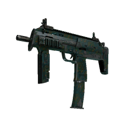 MP7 | Teal Blossom (Well-Worn)