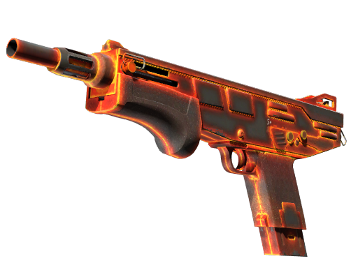 Item StatTrak™ MAG-7 | Heat (Battle-Scarred)