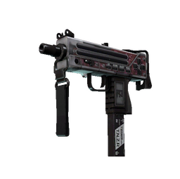 StatTrak™ MAC-10 | Button Masher (Well-Worn)