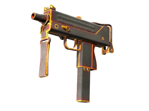 MAC-10 | Heat (Battle-Scarred)