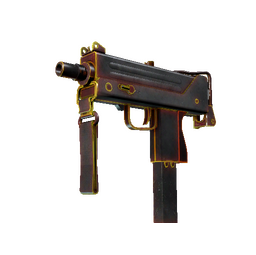 StatTrak™ MAC-10 | Heat (Battle-Scarred)