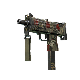 MAC-10 | Monkeyflage (Battle-Scarred)