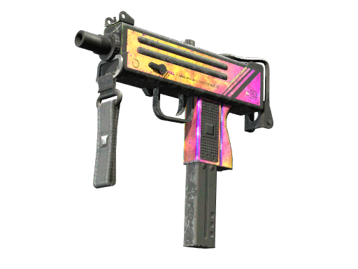 StatTrak™ MAC-10 | Disco Tech (Battle-Scarred)