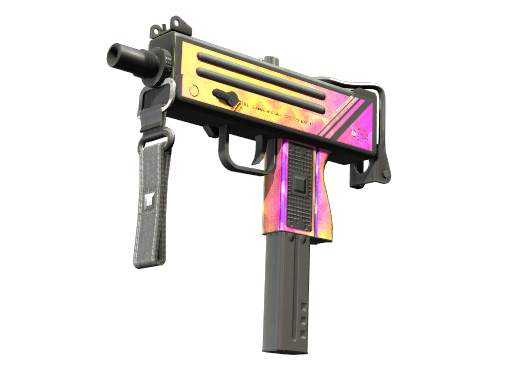 StatTrak™ MAC-10 | Disco Tech (Minimal Wear)