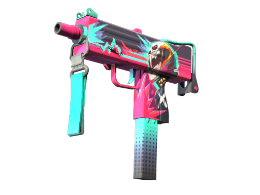 Item MAC-10 | Neon Rider (Field-Tested)