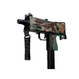 StatTrak™ MAC-10 | Allure (Battle-Scarred)