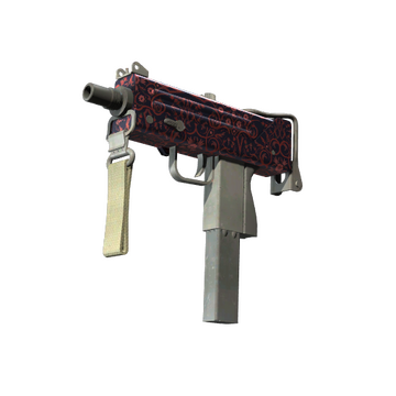 MAC-10 | Red Filigree image 360x360