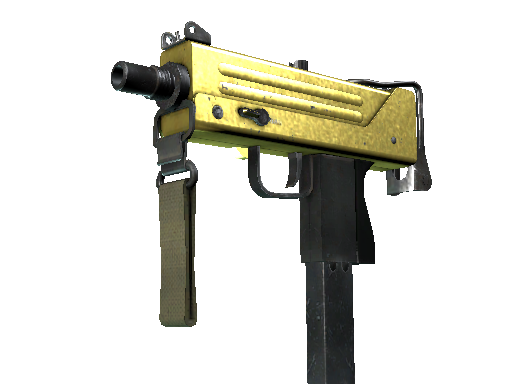 MAC-10 | Gold Brick (Well-Worn)