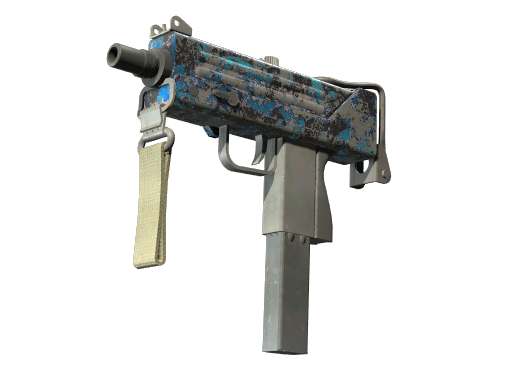 MAC-10 | Oceanic (Battle-Scarred)