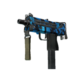 MAC-10 | Oceanic (Well-Worn)