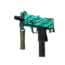 MAC-10 | Malachite (Well-Worn)