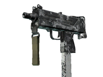 MAC-10 | Пиксельный камуфляж «Город»