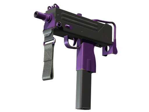 MAC-10 | Ultraviolet (Well-Worn)