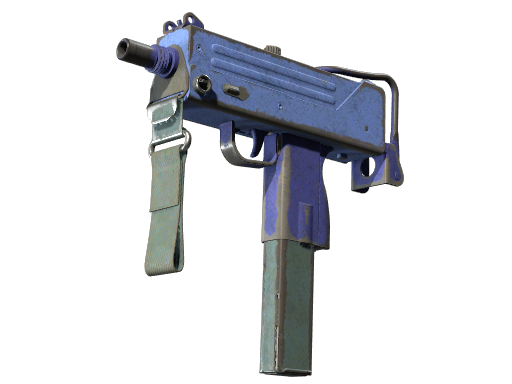 Souvenir MAC-10 | Indigo (Battle-Scarred)