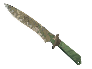 ★ Классический нож | Пиксельный камуфляж «Лес»