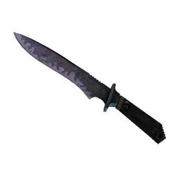 ★ StatTrak™ Classic Knife | Blue Steel (Battle-Scarred)