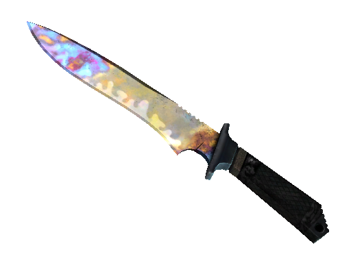 Image for the ★ Classic Knife | Case Hardened weapon skin in Counter Strike 2