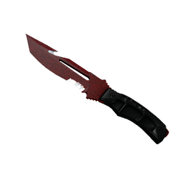 ★ StatTrak™ Survival Knife | Crimson Web (Minimal Wear)