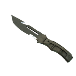★ StatTrak™ Survival Knife | Safari Mesh (Well-Worn)