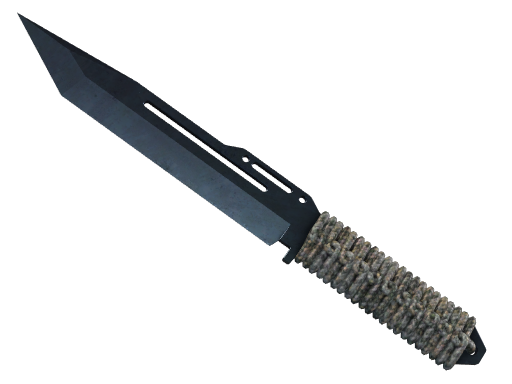 Cuchillo encordado ★ | Azul metalizado