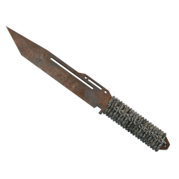 ★ Paracord Knife | Rust Coat (Battle-Scarred)