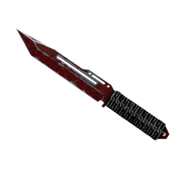 ★ StatTrak™ Paracord Knife | Crimson Web (Battle-Scarred)