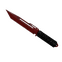 ★ Paracord Knife | Crimson Web (Well-Worn)