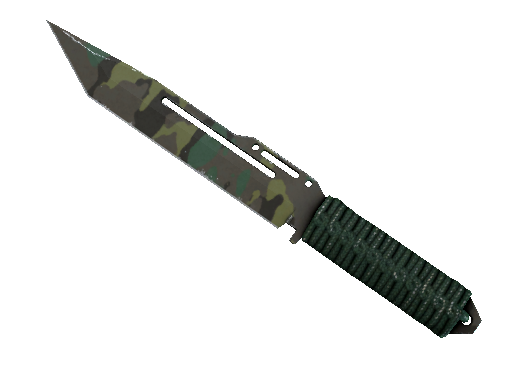 ★ Paracord Knife | Boreal Forest (Well-Worn)