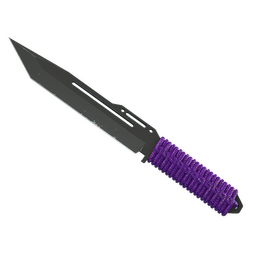 ★ Paracord Knife | Ultraviolet (Well-Worn)