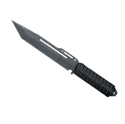 ★ Paracord Knife | Night Stripe (Well-Worn)