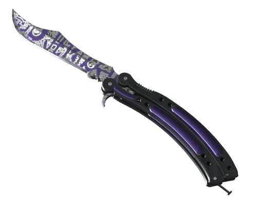 ★ StatTrak™ Butterfly Knife | Freehand (Field-Tested)